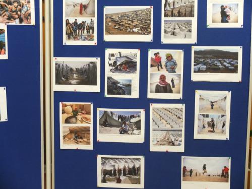 Výstava fotografií z utečeneckých táborov v Turecku a Libanone